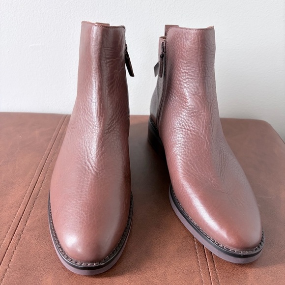 NWT Cole Haan River Waterproof Leather Chelsea Boots - Woodbury / Tan - 10B main image 7